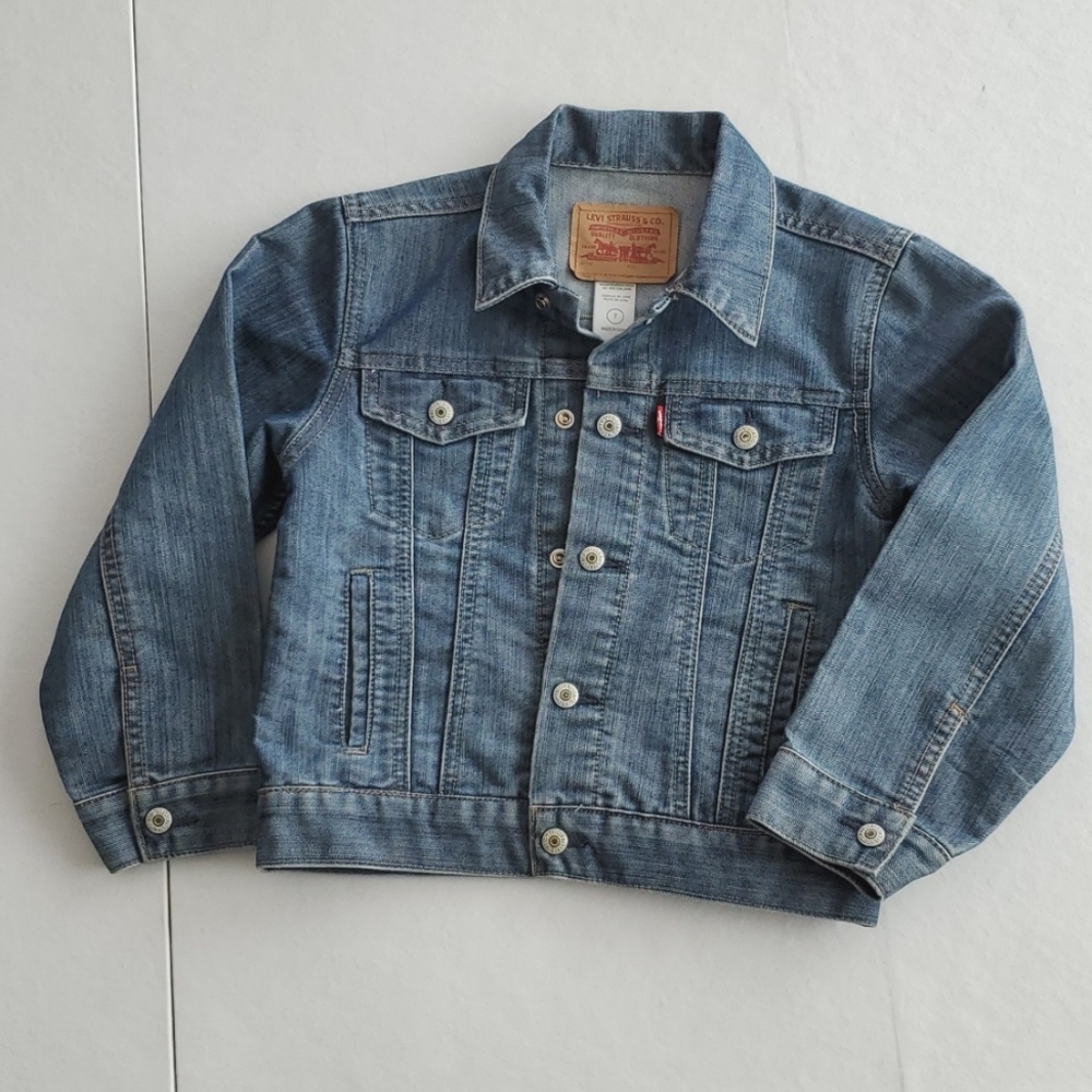 Levi's Jean Jacket Boys Size 7